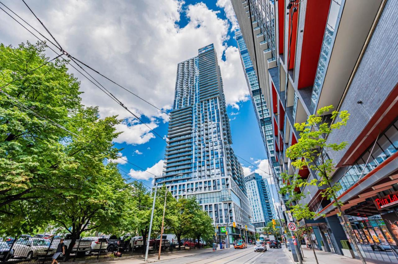 טורונטו Luxury 2 Bedroom Condo High Floor Close To Eaton Center מראה חיצוני תמונה